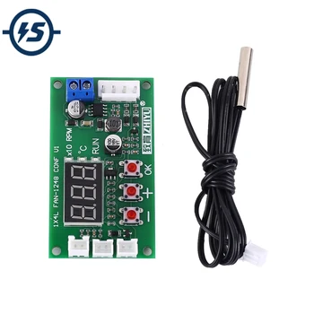

Temperature Controller Speed Governor Display Module for PC Fan/Alarm DC 12V 24V 48V PWM 4-Wire Fan