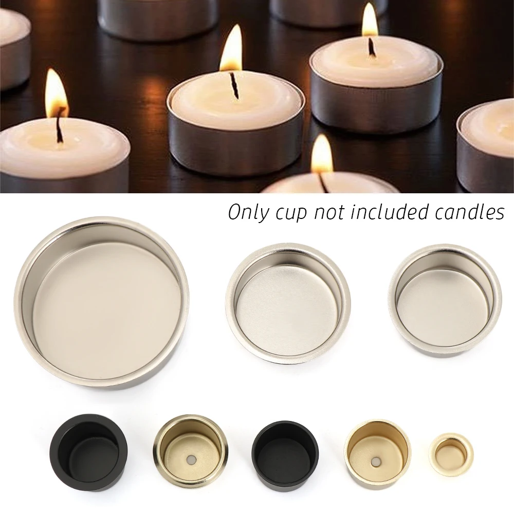 Candle Holder Metal Tapered Wax Candles Cups Jars Candlestick For Dining Event Weddings Valentine's Day Home Party Decor 1 Pcs candle holders