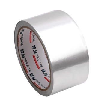 

Drop Ship 50mm 60mm 80mm x 25m 17m Aluminium Foil Self Adhesive Heat Insulation Tape Roll