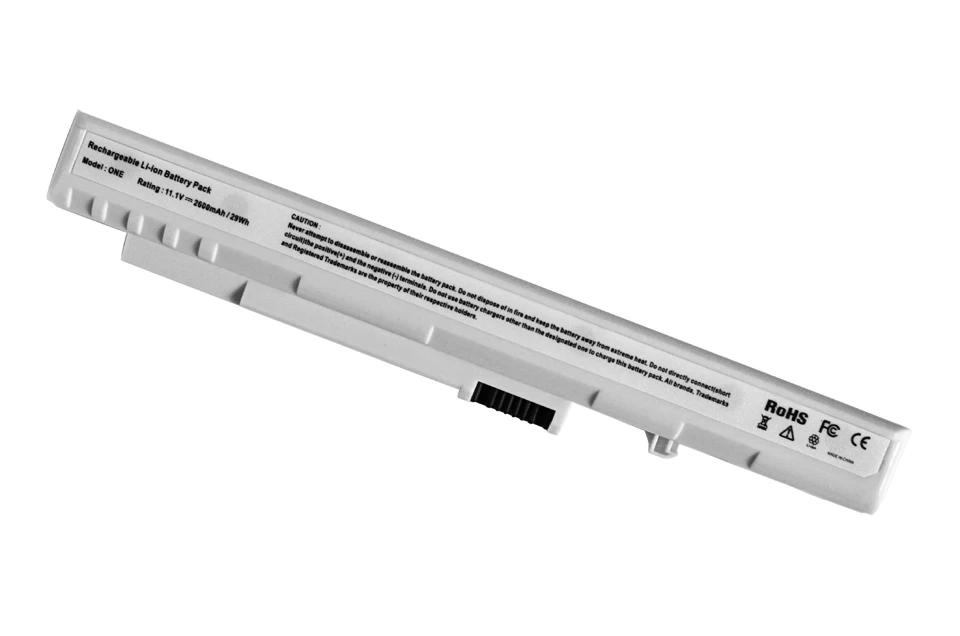 11,1 v 2200 mAh лаптоп с Батарея для acer Aspire One Pro 531h ZG5 KAV10 KAV60 A110 A150 D150 D250 P531h AoA110 AoA150 AOD150 белый