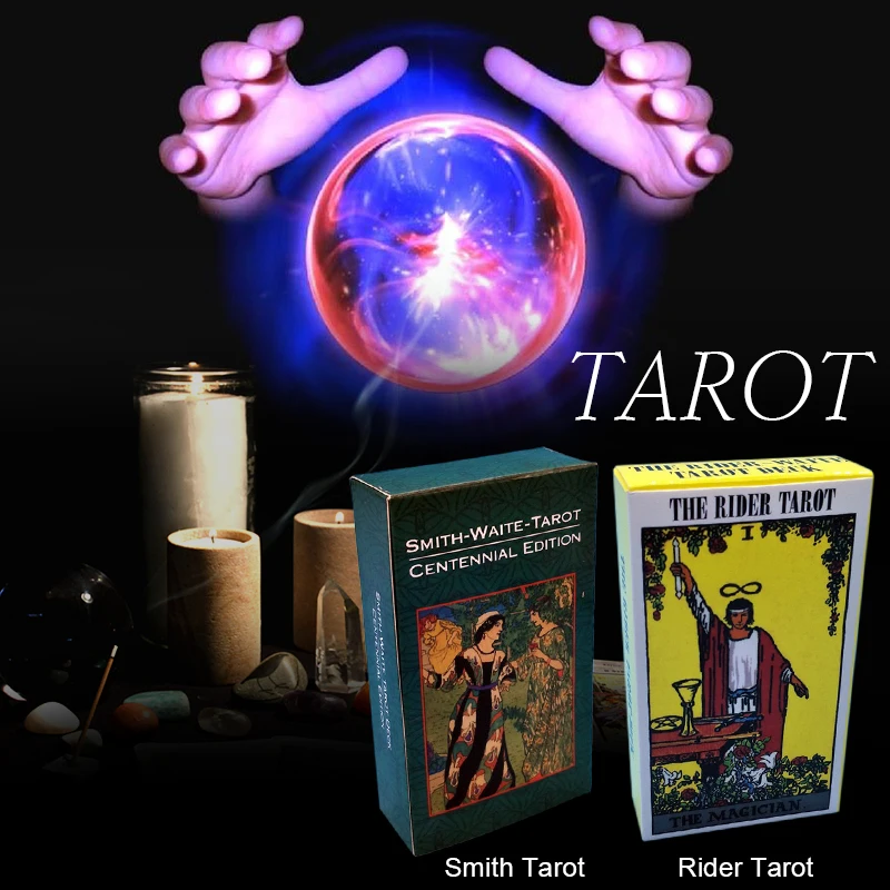 

New Full English Radiant Rider Wait Tarot Cards Factory Made High Quality Smith Tarot Deck Board Game Cards