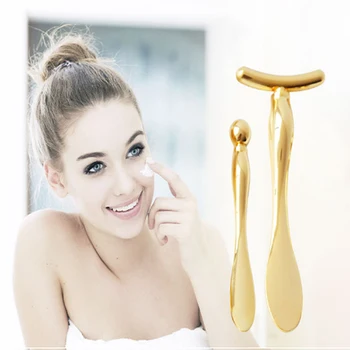 

3D lift face roller Eye cream massage stick Face Eye Massager Beauty Tools Dark Circles Eye Cream Divided Scoop Massage Stick
