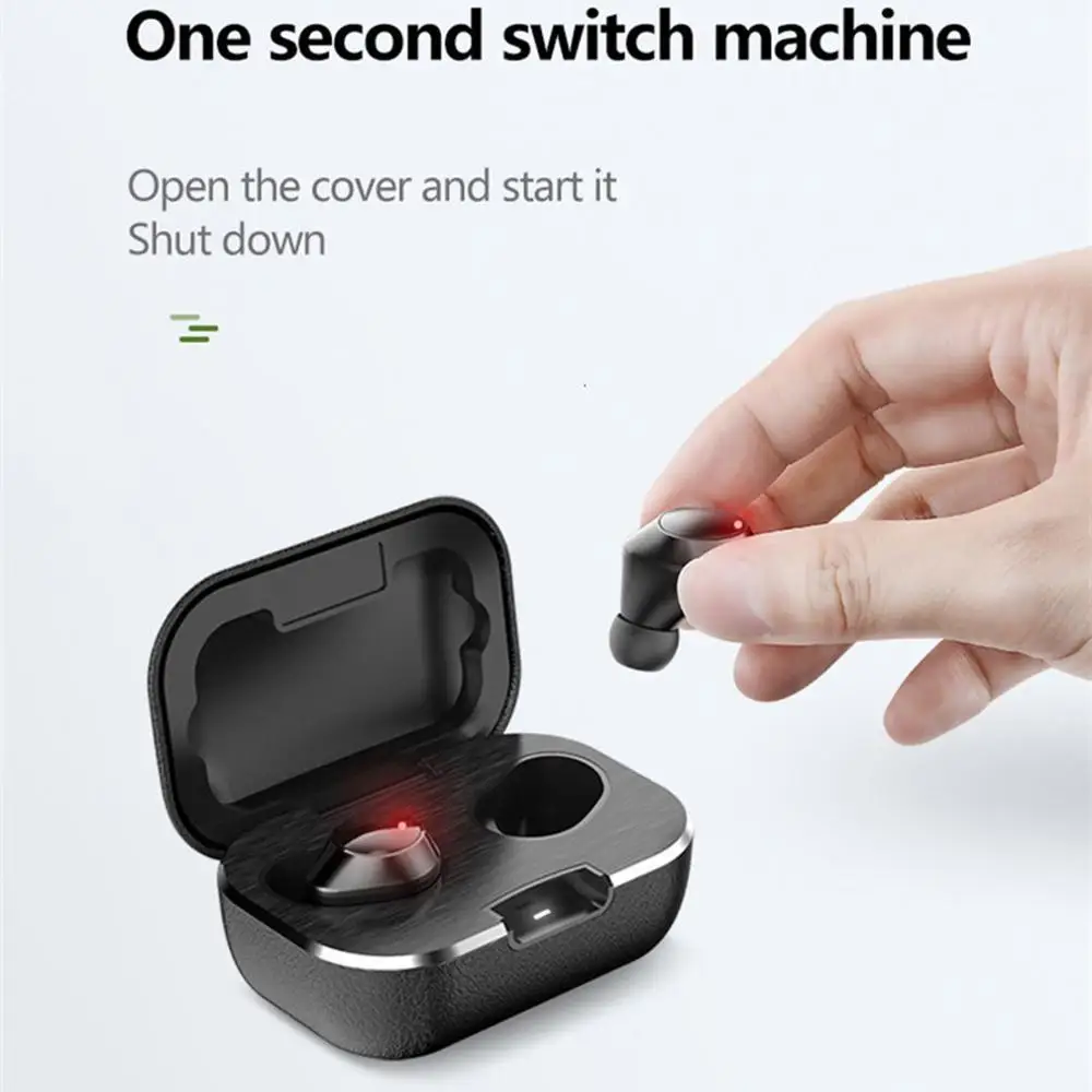 N70 5.0 HiFi stereo sound Draadloze opladen functie Smart Noise Cancelling Wireless Headset Noise Reduction