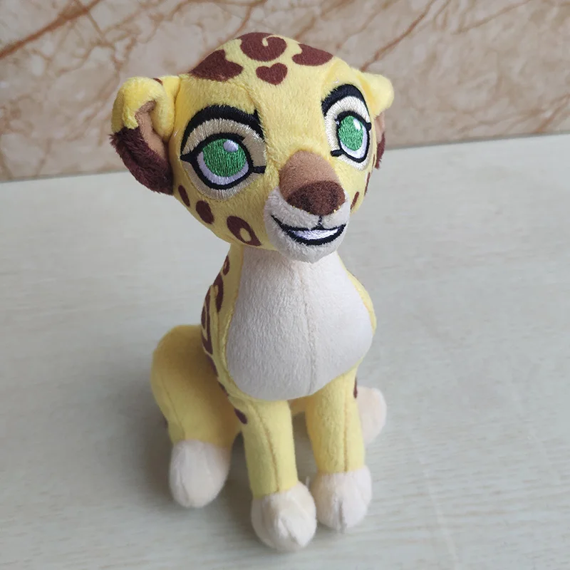 Игрушка плюшевая в виде льва 15 см KION FULI cheetah BUNGA beshte hippo|plush toys|toy softchildren toys |