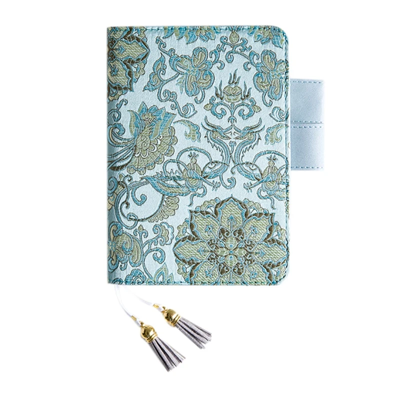 

Fabric Cover for Standard Notebook Refillable Planner Organizer Notebook Cute Tassel Diary Journal