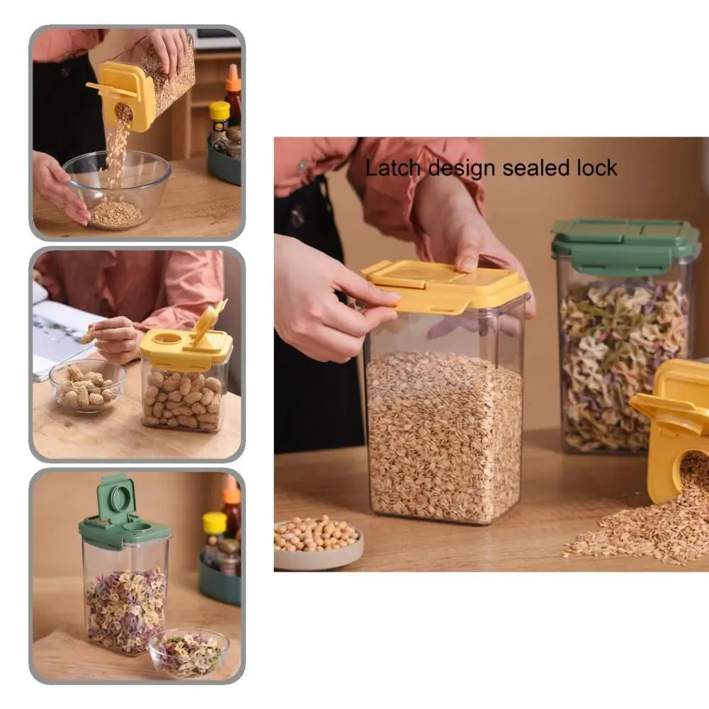 Grain Storage Container Food Grade Modern Leakproof Versatile Airtight