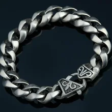 Хип-Хоп рок-вечеринка ювелирные изделия серебряный цвет витой браслеты мужские браслеты на запястье 316L нержавеющая сталь наручный ремешок цепочка мужской аксессуар