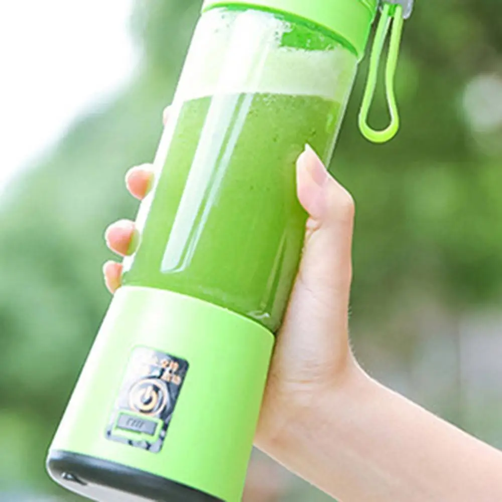 

Portable USB Electric Fruit Juicer Handheld Vegetable Juice Maker Blender Rechargeable Mini Juice Making Cup With Charging Cable