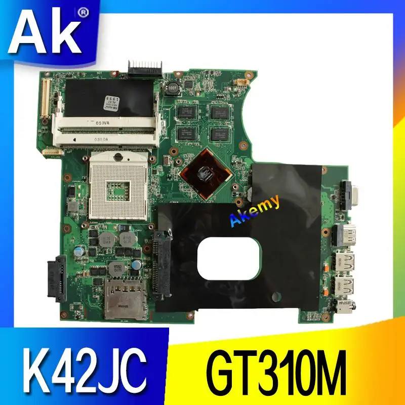 AK K42JC материнская плата для ноутбука ASUS K42J A42J X42j A40J K42 тестовая оригинальная GT310M |