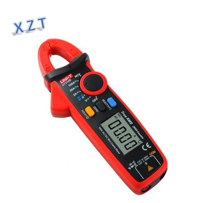 

Unit UT210E Multimeter RMS AC/DC Current Mini Digital Clamp Meter