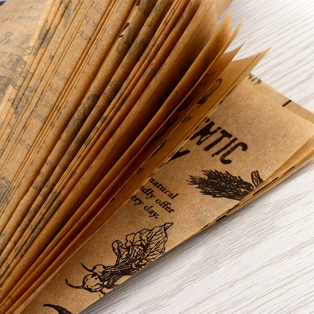 9 Papier ciré imperméable pour aliments,50 piècespaquet,emballage résistant à l