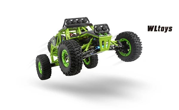 Parkten Wltoys 12428 1/12 4WD гусеничный RC автомобиль с светодиодный свет RTR 2,4 ГГц 50 км/ч высокая скорость rc автомобиль