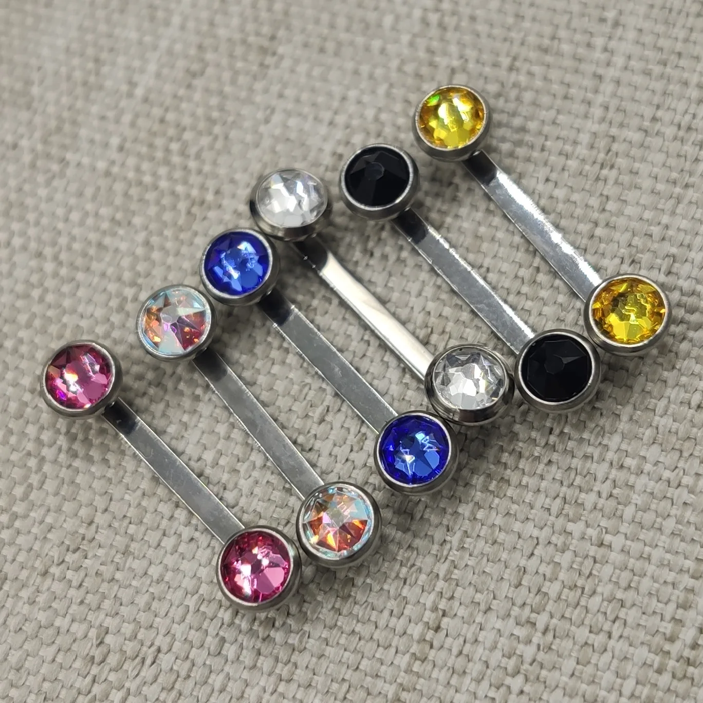 

14G ASTM F136 Titanium CZ Color Dermal Anchor Piercing Surface Barbell Micro Dermal Piercing Skin Diver Micro Dermal Jewelry