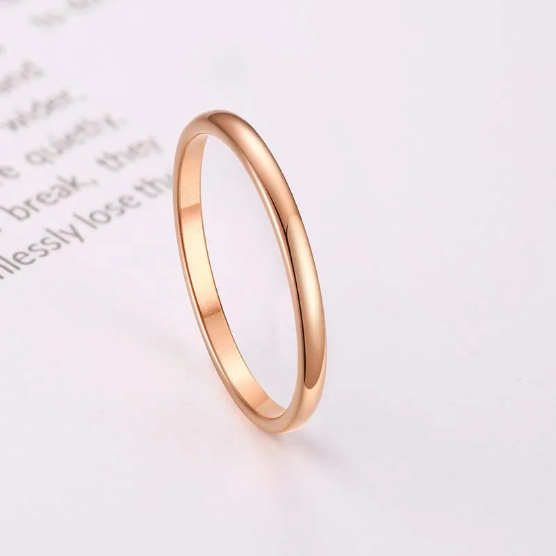 Rose Gold Цепочка для часов, геометрические мужские циркониевые кольца, популярные классические женские модные разноцветные стразы, ювелирные изделия Diomand, свадебные блестящие кольца, подарки - Цвет основного камня: Rose Gold