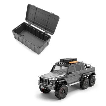 

High Quality Plastic Tool Box Storage-box For 1/10 Rc Crawler Car TRX4 G500 6X6 G63 VP VS4-10 SCX10 90046 4WD TF2 HILUX D90 D110