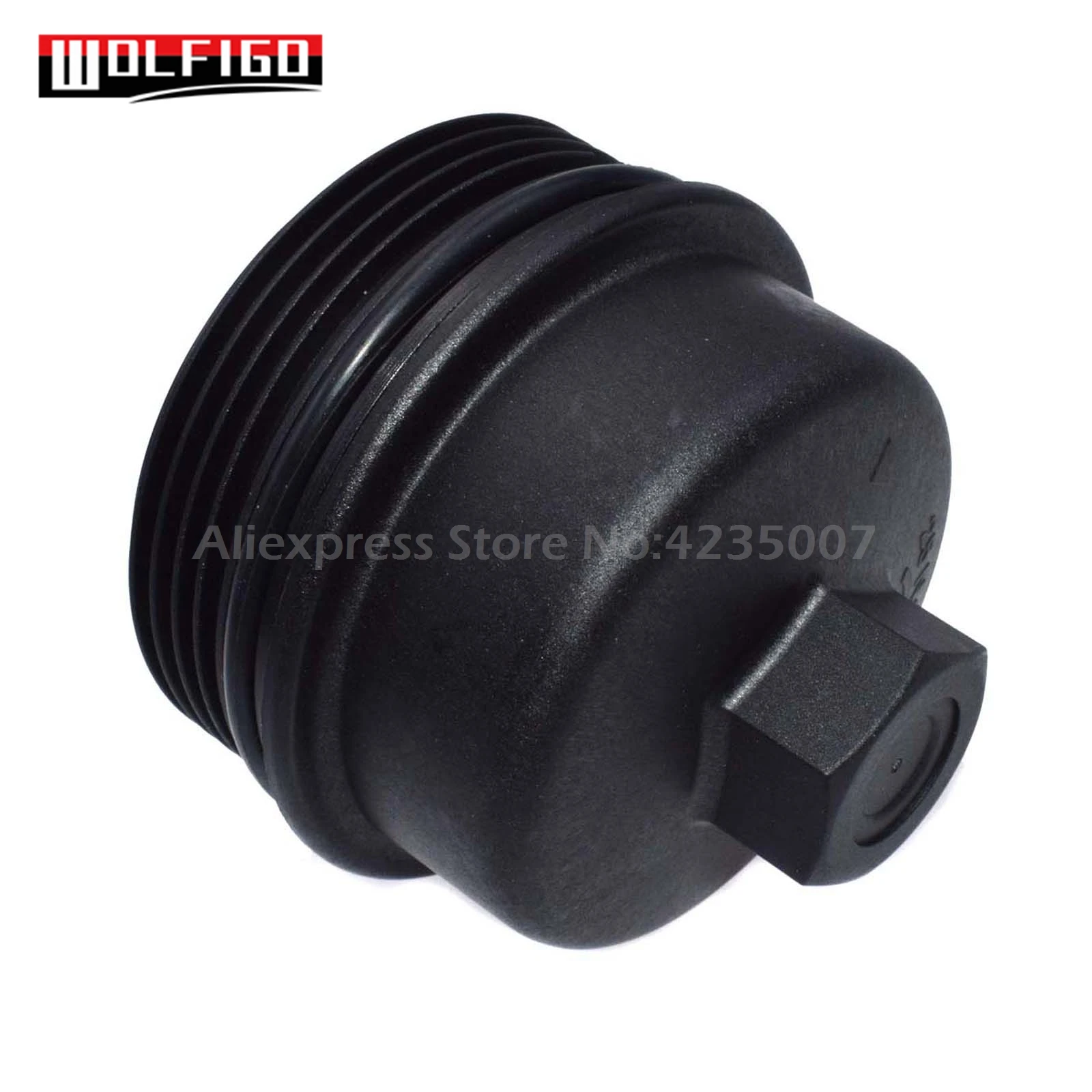 WOLFIGO Пластиковый масляный радиатор двигателя крышка фильтра для Chevrolet Cruze Aveo Sonic Trax Opel Astra 55353325 55593189 5650963