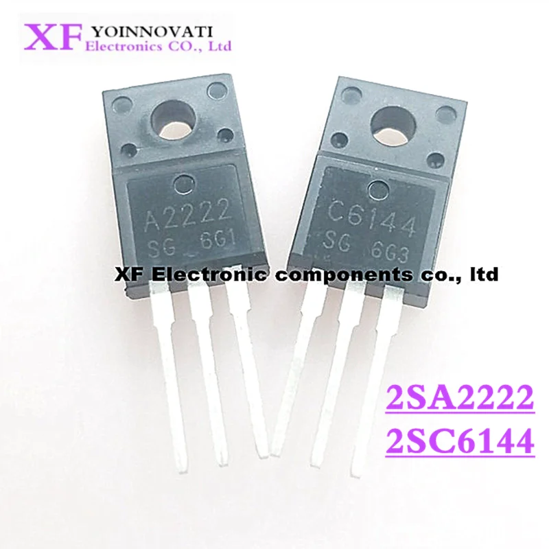 100 шт./лот 2SA2222 2SC6144 50 шт. A2222 + C6144 TO 220F IC новый оригинальный|lot lot|lot 100pcslot 10 |
