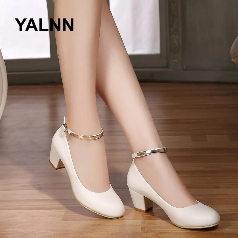 Yalnn/туфли лодочки на высоком каблуке женские туфли женская обувь sapato feminino