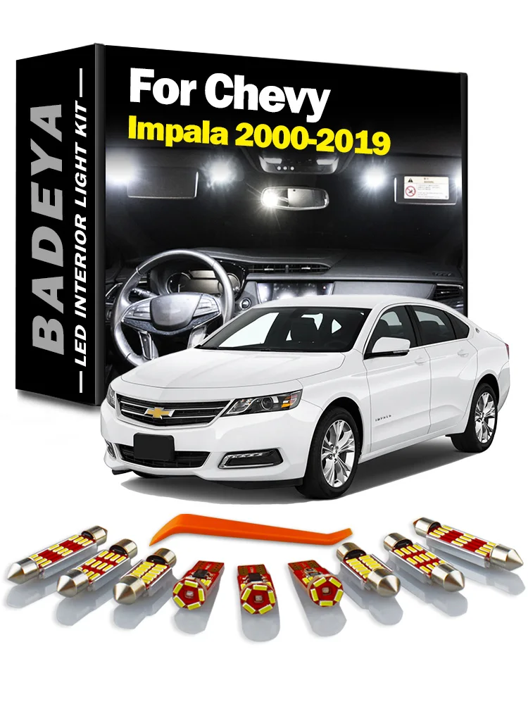 Светодиодная лампа BADEYA Canbus для салона автомобиля купольная багажника Chevrolet Chevy