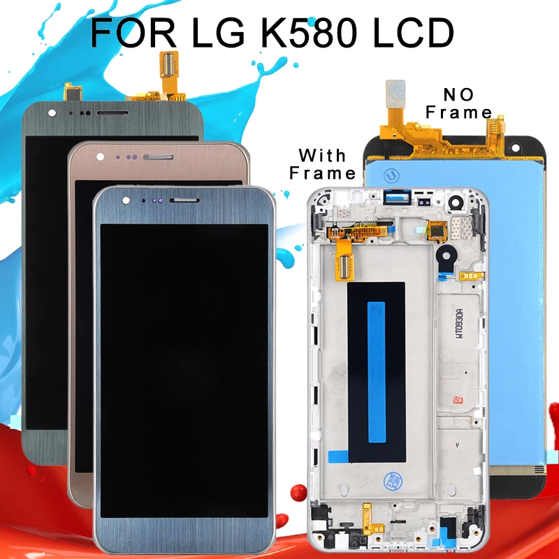 Catteny Замена K580 Lcd с сенсорным экраном для LG X Cam дисплей кодирующий преобразователь