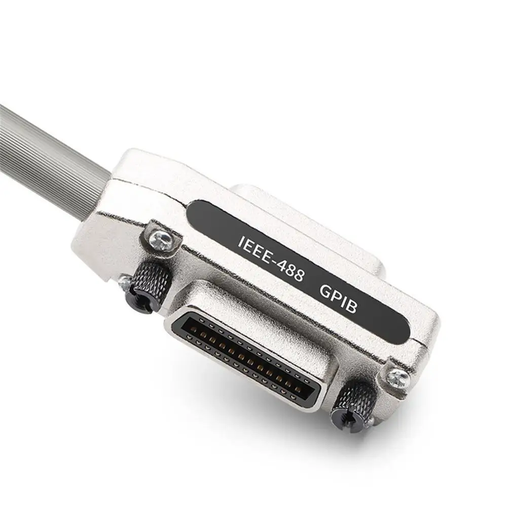 Промышленный IEEE-488 кабель GPIB кабель для передачи данных провод металлический разъем адаптер Plug and Play 0,5 м/1 м/1,5 м/3 м/5 м