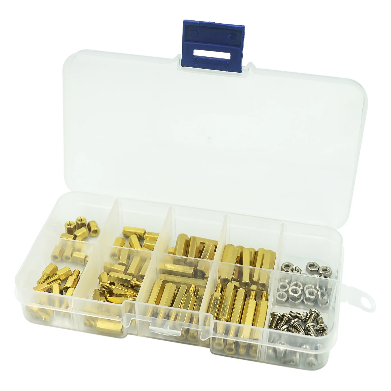 1 Or 120pcs Brass Hex Spacer M2 Screw Nut Separator Stand Off