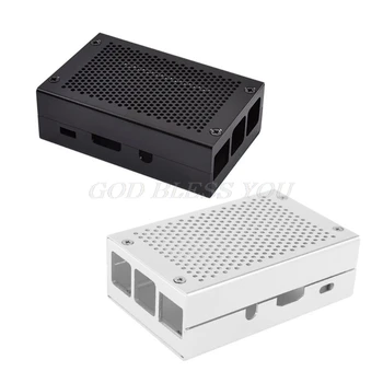 

Aluminum Alloy Case Cover Metal Enclosure For Raspberry Pi 3 Model B Pi 2 B / B+ Drop Shipping