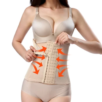 

Women 7 Steel Bone Dropship Support Waist Trainer Shapewear Slimming Belt Body Shaper Girdle Workout Tummy Control Corset