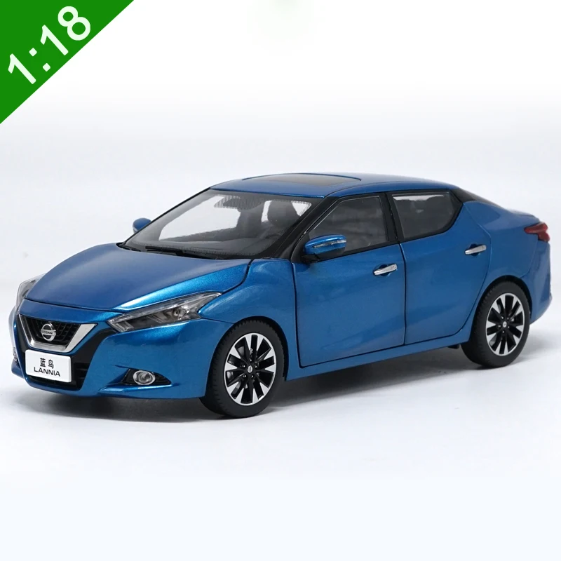Оригинальная коробка 1:18 высокотщательная Модель NISSAN LANNIA модель автомобиля из