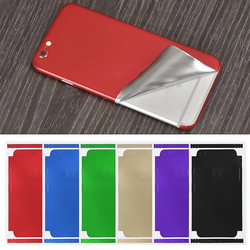 

New Colorful Ice Film Skin for Apple iPhone 11Pro X XR XS MAX Mobile Phone 5S 6S 7 8 Plus Full Cover Soft Back Film Coque Fundas