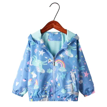 

wholesale Girls long sleeve Jackets coats girls Outerwear Coats Kids Hooded Children Clothing 2-7 years girls jackets 4233 06