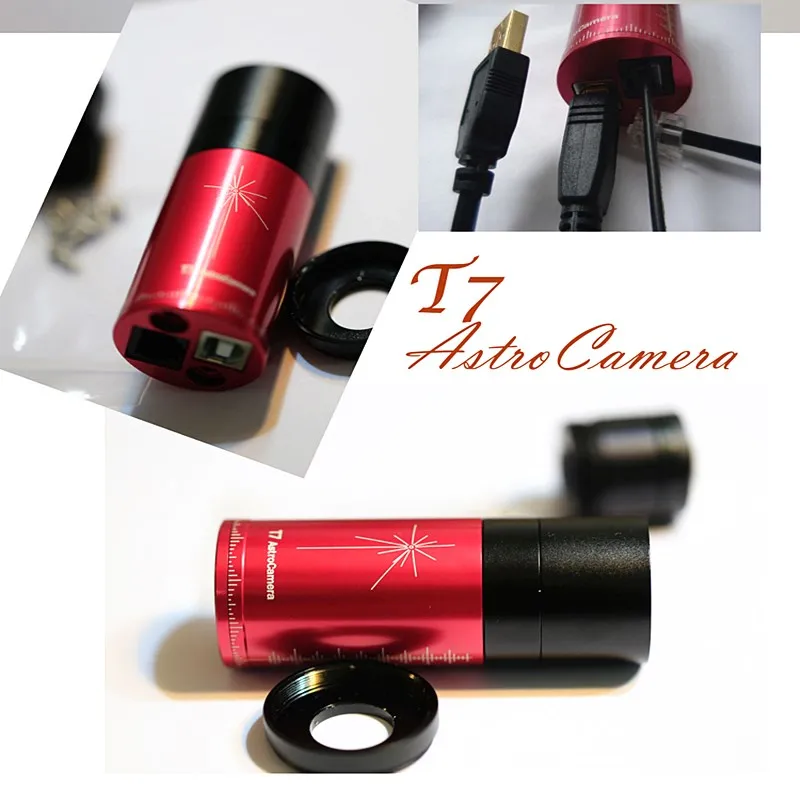 

T7C T7M Astro Camera Astronomical Planetary Electronic Eyepiece Military Monocular Telescope Digital Lens Guiding Photography