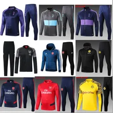 19/20 Тоттенхэм комплект тренировочная куртка пальто Arsenal футбольная Джерси LACAZETTE OZIL dartmund Arsenal куртка для взрослых Джерси