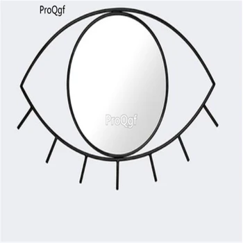 

ProQgf 1Pcs A Set Bathroom make up mirror eye style minzuwu