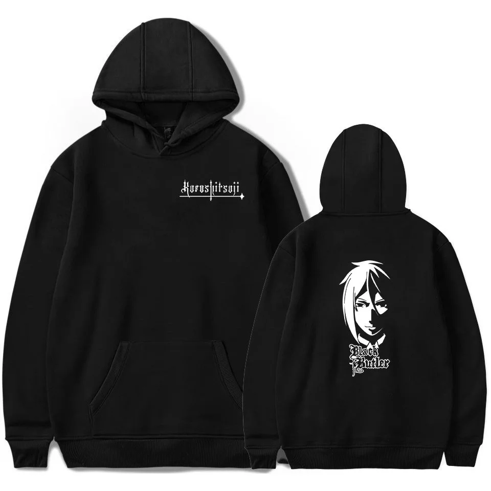 

Anime Black Butler Kuroshitsuji Ciel Phantomhive Funny Hoodie Hip Hop Graphic Sweatshirt Poleron Hombre Streetwear Hoody Clothes