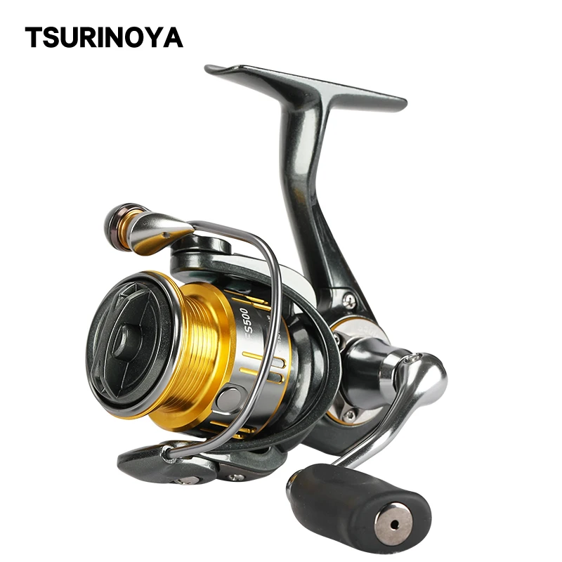 Ультралегкая Рыболовная катушка TSURINOYA, катушка для спиннинга форели FS 500 165 г 4 кг, Тяговая Мощность 9 + 1 приманка Finessn Shllow, катушка BFS, зимнее колесо для приманки|Рыболовные катушки| | АлиЭкспресс