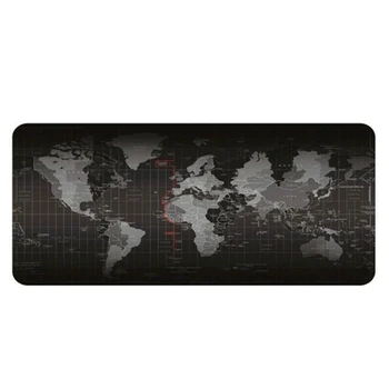 

HOT-Old Map Big Mouse Pad Gaming Mousepad Computer Mouse Pad