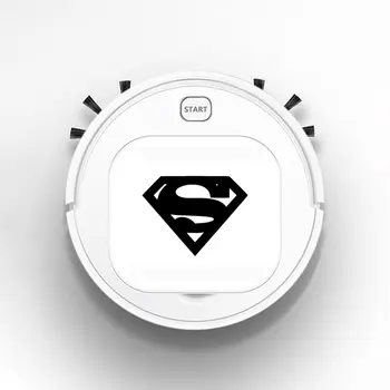 

Smart Vacuum Cleaners Robot 3 in 1 1800Pa USB Auto Sweeping Dry Wet Mop Strong Suction Sweeper Justice League Superman Logo
