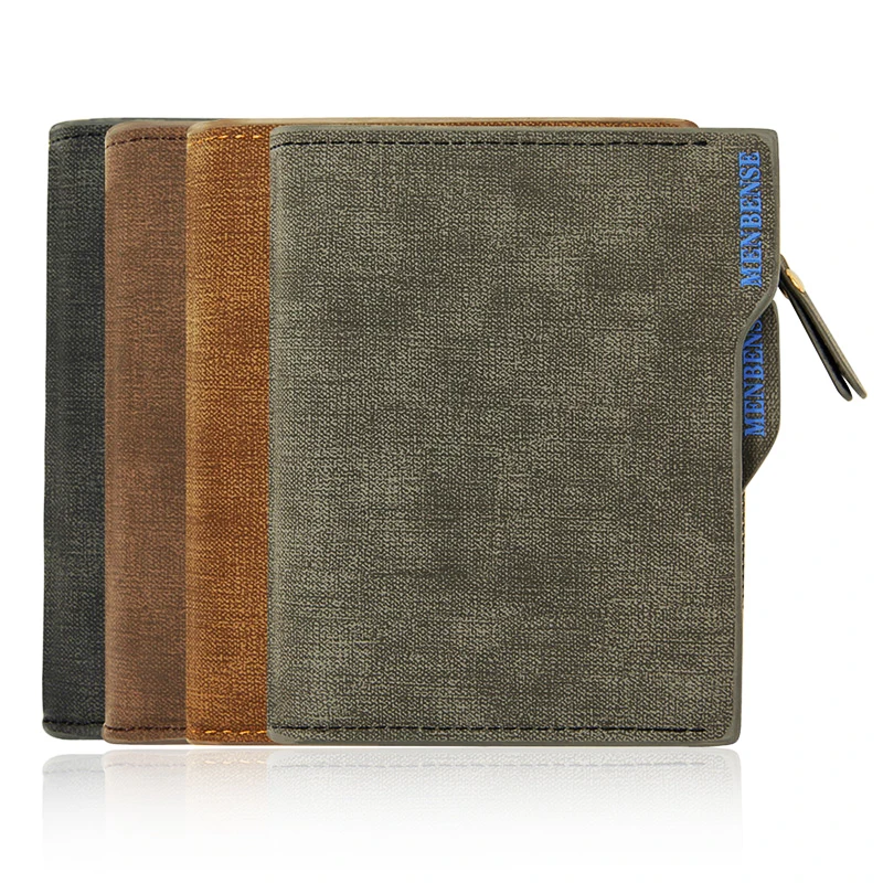 Кошелек 2019 мужской на молнии маленький кошелек новый дизайн тонкий доллар США