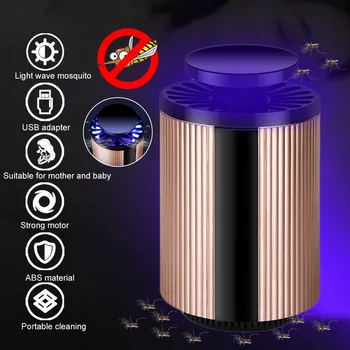 

5V USB Powered Mosquito Killer Lamp Home Indoor Anti Insect Killer Bug Zapper Trap UV Light Electronic Mosquito Repellent Lamp