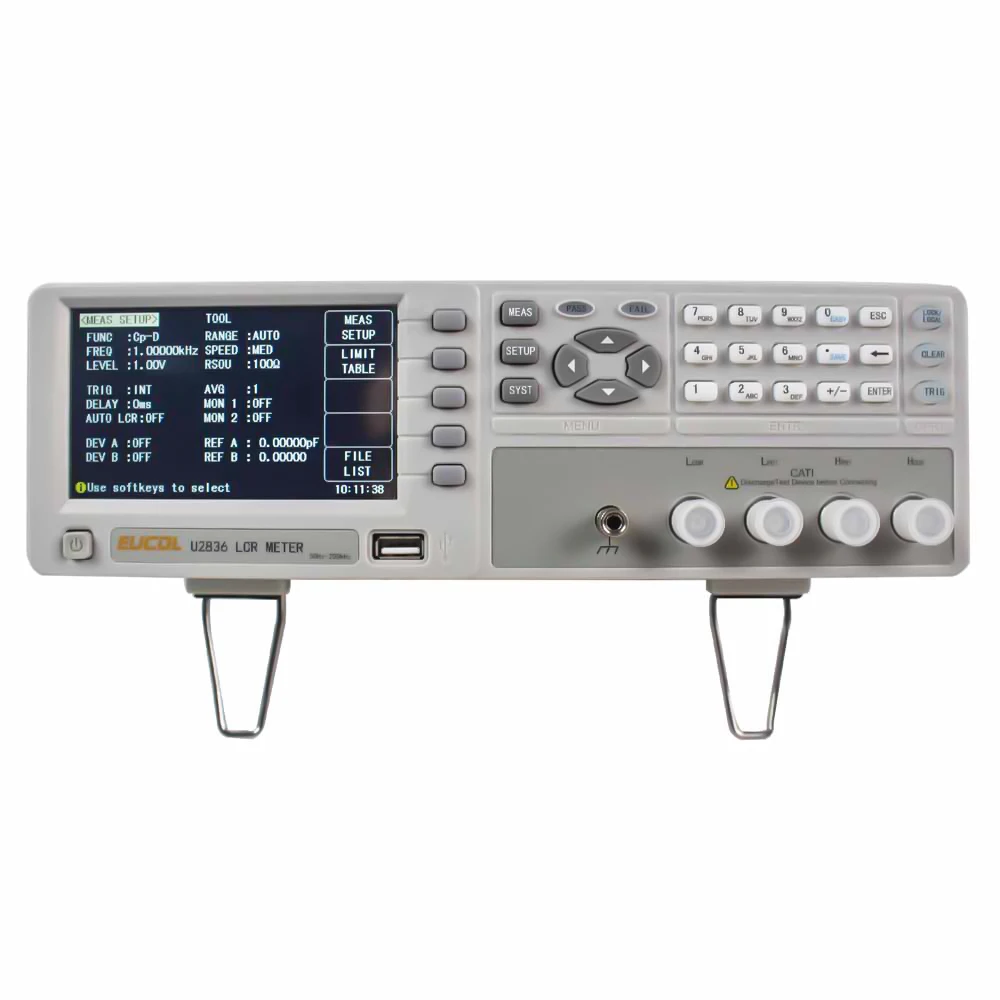 Resistance tester U2836LCR Digital bridge tester 50-200kHz Resistance, Capacitance, and Inductance tester