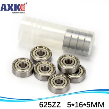 

100 PCS free shipping Wholesale Miniature deep groove ball bearing 625ZZ 5*16*5 mm ABEC-5