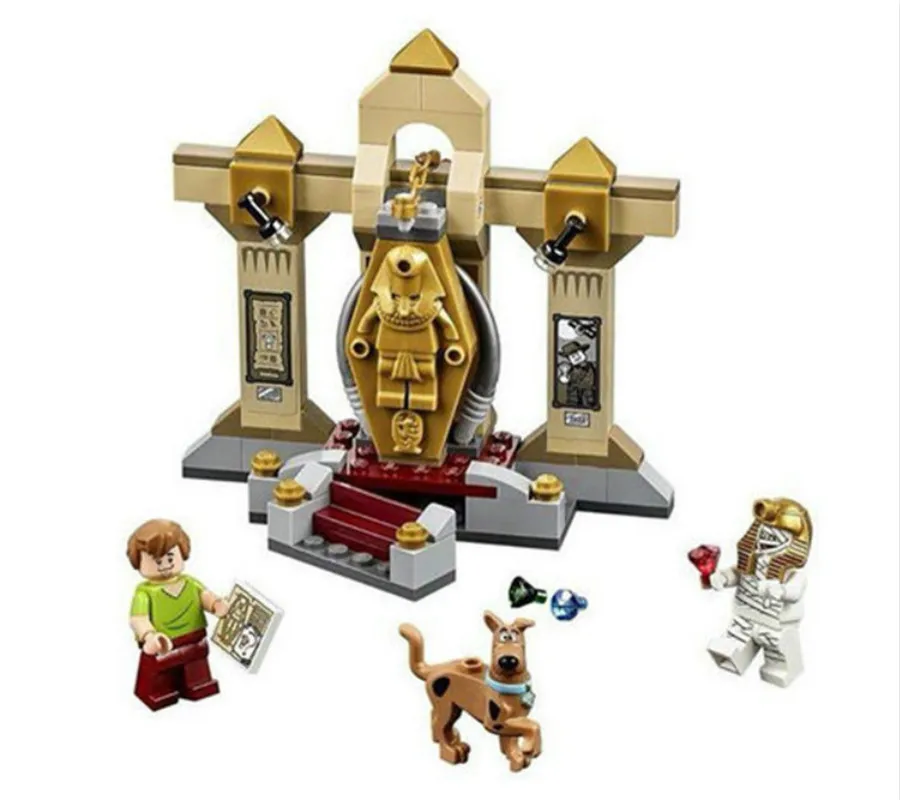 

10428 109Pcs Scooby Dog Mummy Museum Mystory Building Block Toys Compatible with Scooby Doo