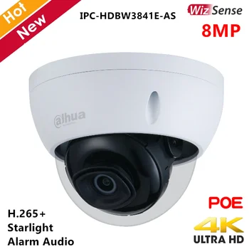 

Dahua WizSense Series 8MP Starlight IP Camera H.265+ Smart IR 30m 2.8mm Lens Support 256G SD Card Security camera for IP System