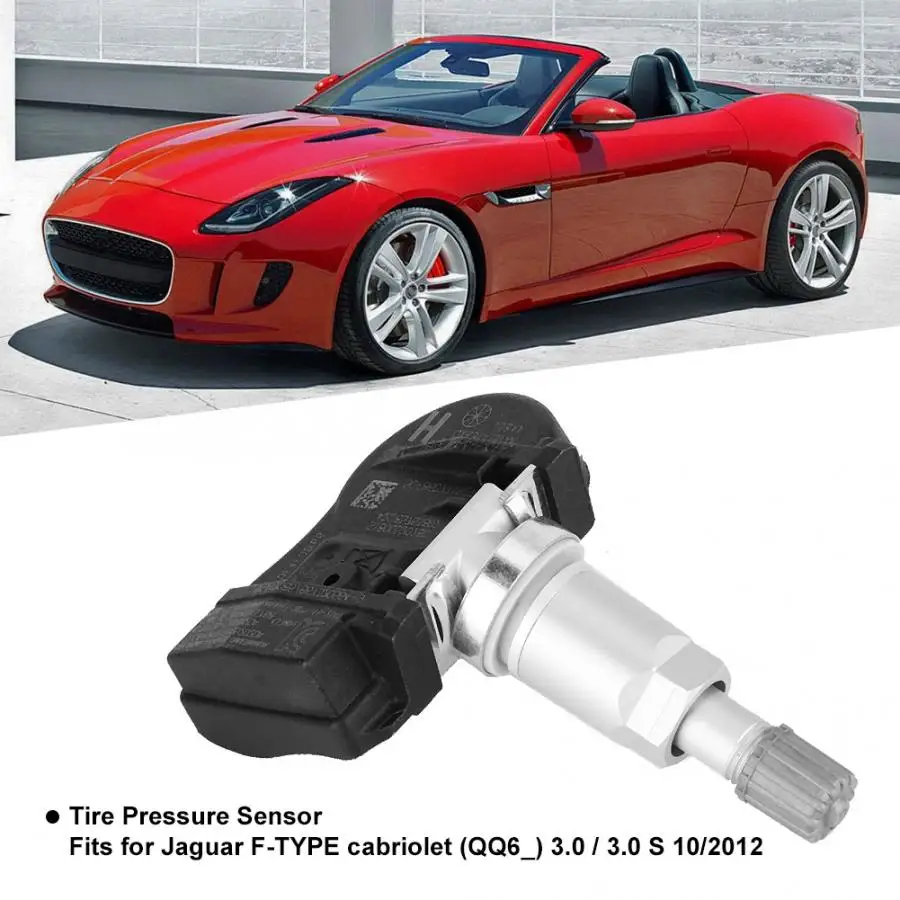 1 шт. для автомобильных шин Датчик давления Замена подходит для Jaguar F-TYPE/XF/XE ABS+ алюминиевый сплав автомобильные аксессуары