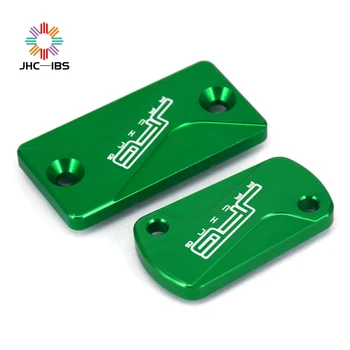 

CNC Motorcycle Front Rear Brake Fluid Reservoir Cap Cover For KAWASAKI KX125 KX250 KX250F KX450F KX 125 250 250F 450F