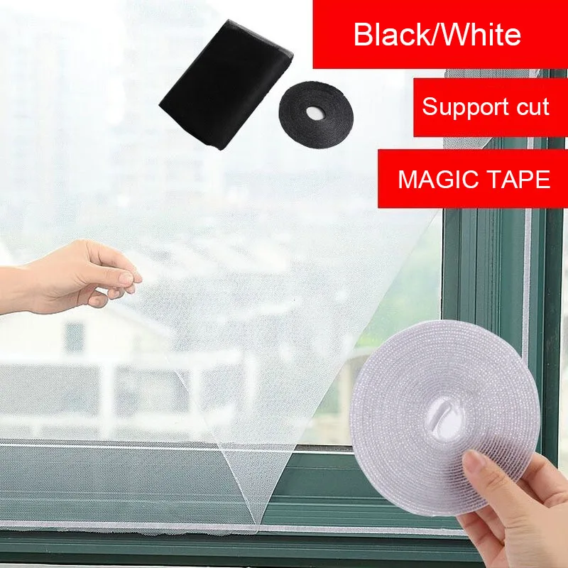 

Anti-mosquito Screens Curtain Window Screen Repair Patch Stickers Anti Mosquito Net Anti Insect Fly Mosquito Window Screen Net