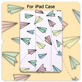 

Cute Paper Plane Flip Case For ipad Mini 2 3 4 5 Cases For ipad Pro 11 12.9 2020 Tablet Cover For ipad Air 2 ipad 7th Generation