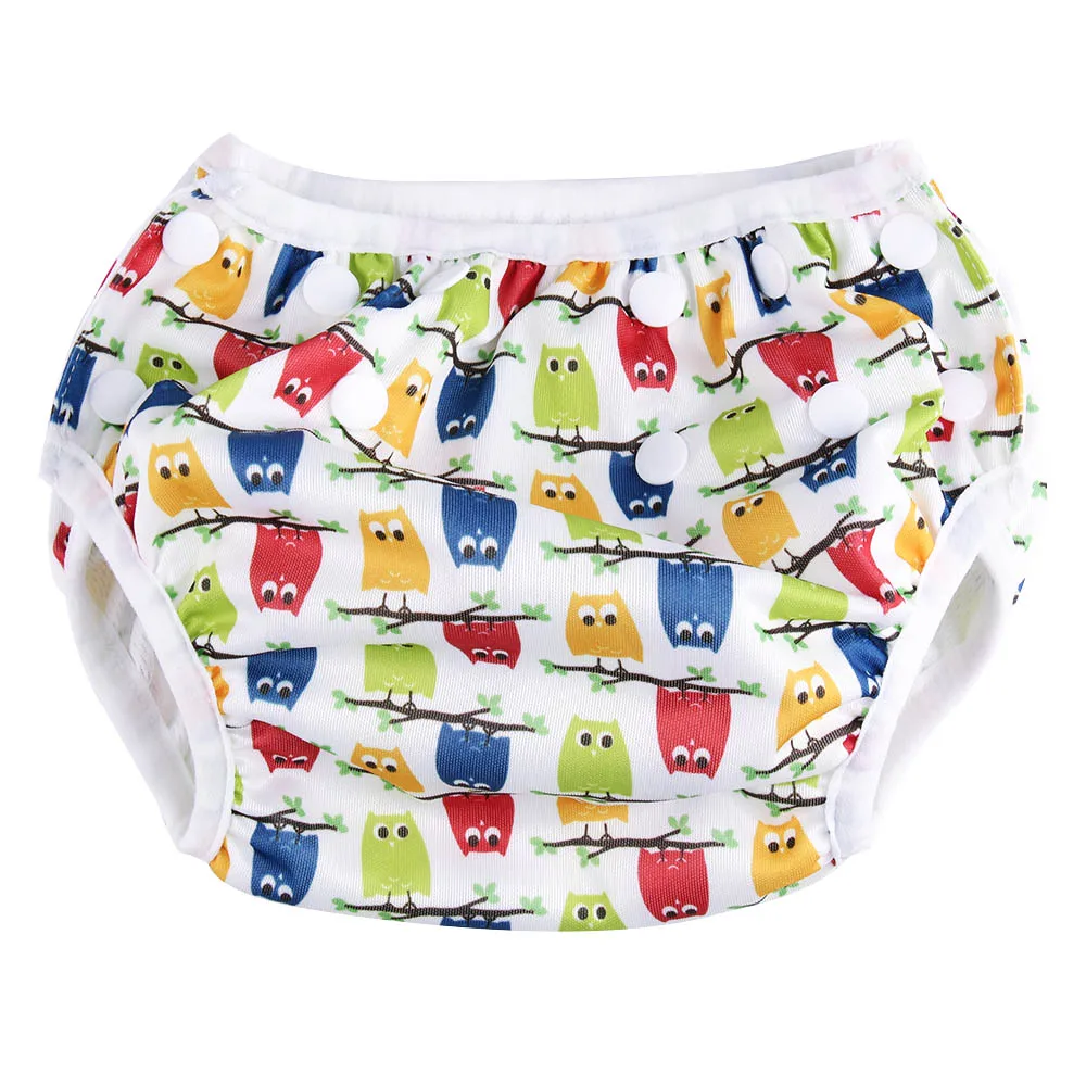 Waterproof Baby Cloth Diaper Cover Kid Swimming Pants Diaper Nappies Nappy Changing Reusable Baby Diapers Cotton Training Pants