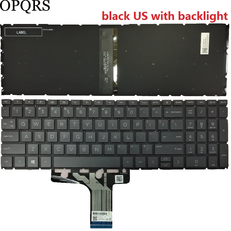 black US backlit